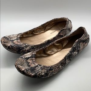 BCBGeneration snake print flats